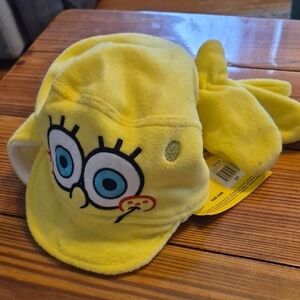 Spongebob Toddler Hat And Mittens Set 2010